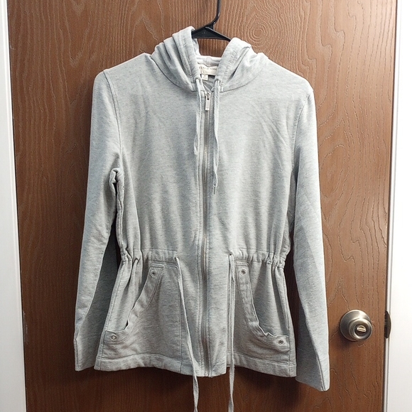 Jones New York Jackets & Blazers - Women's Gray Hoodie Jacket Size M & XL NWOT